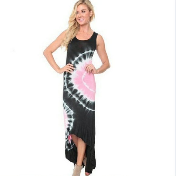White Mark Dresses & Skirts - WHITE MARK Martina Tie Dye High Low Maxi Dress Sz Sm NWT
